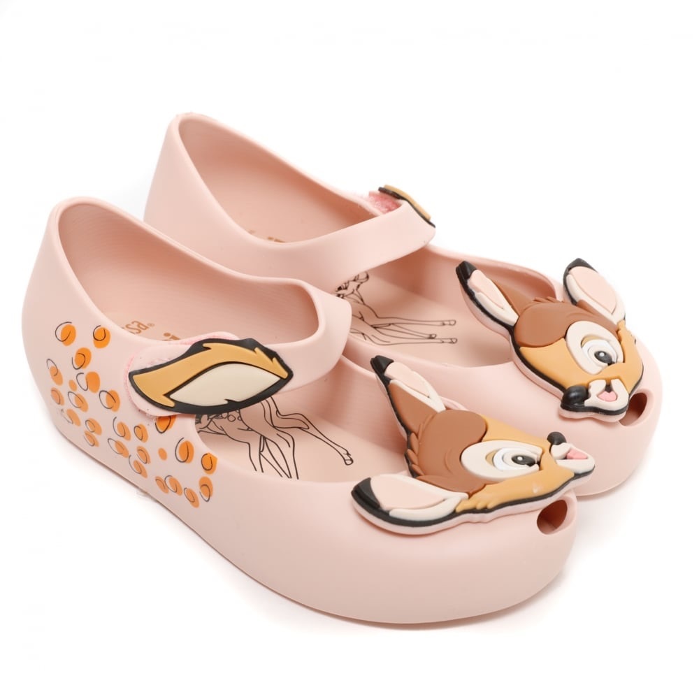 Adorable Mini Melissa Bambi Shoes Size 5